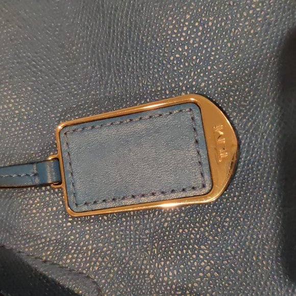 TUMI Everyday Tote Voyageur Blue Used - Picture 2 of 6